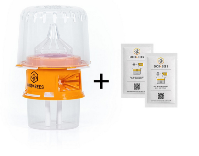 Piège sélectif GOOD4BEES V2 + 2 attractifs